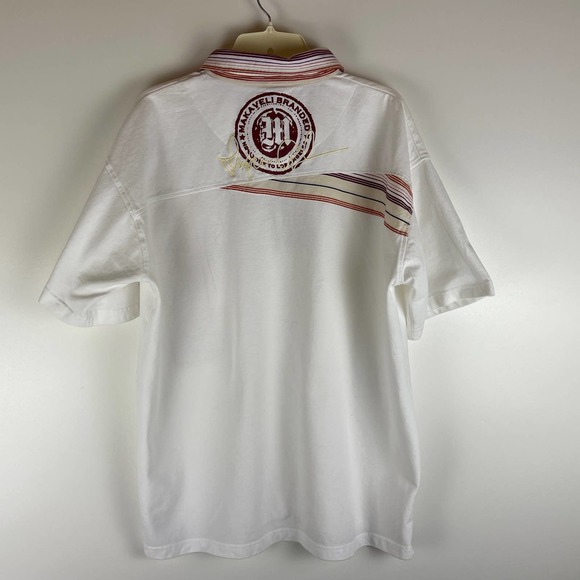 Tupac Shakur Makavelli Brand Polo-Style Shirt, Size Large, Mens - Picture 6 of 9